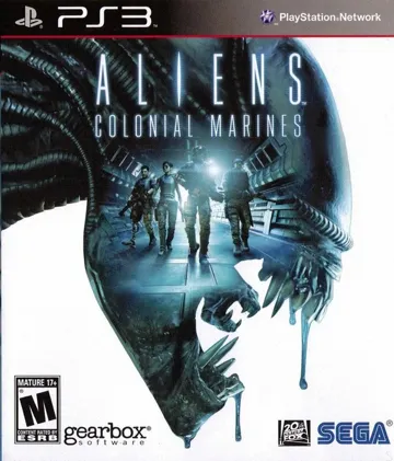 Aliens - Colonial Marines (USA) (En,Fr,De,Es,It,Pl) (v1.05) (Disc) (Update) box cover front